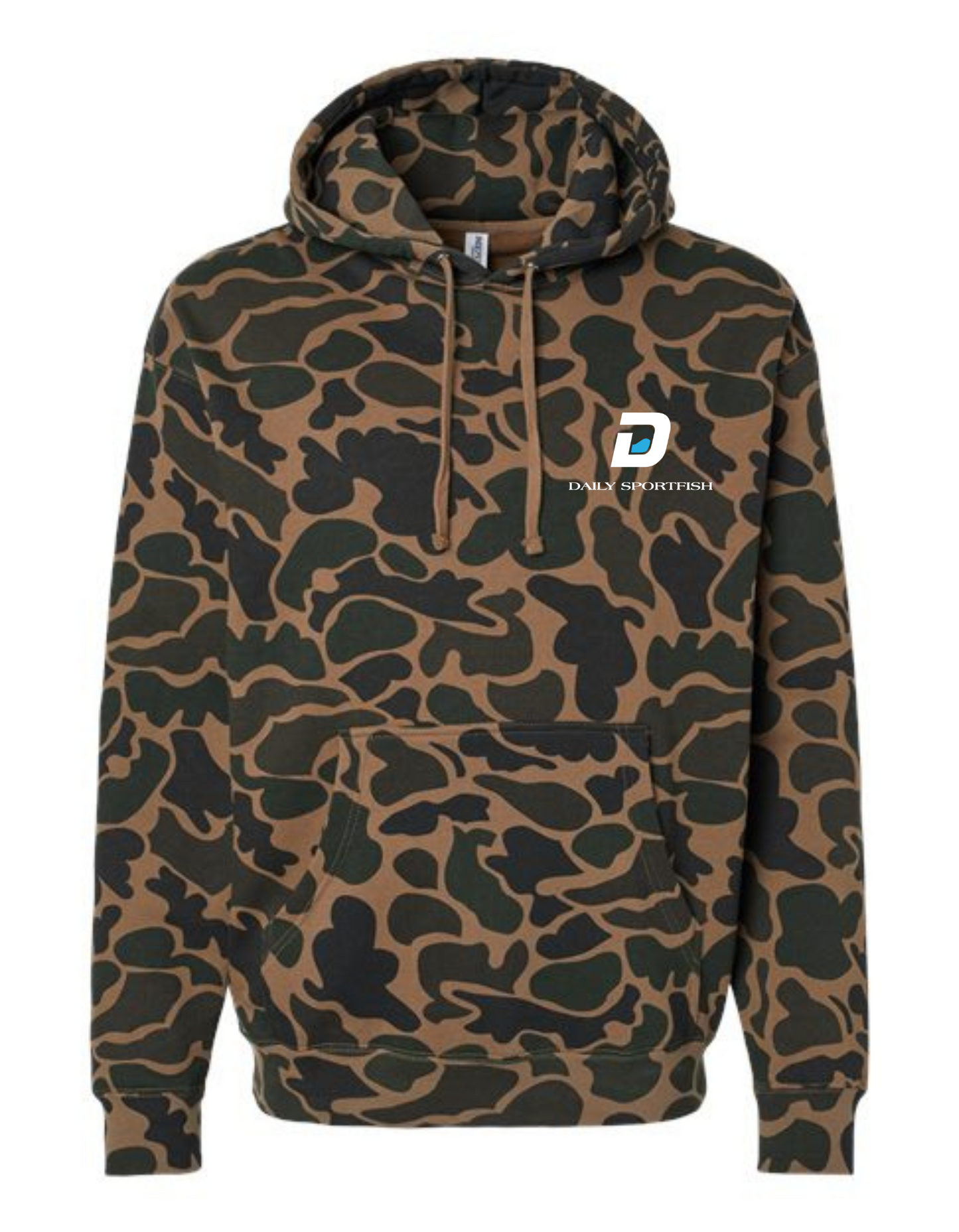 Daily Sportfish Camo Hoodie