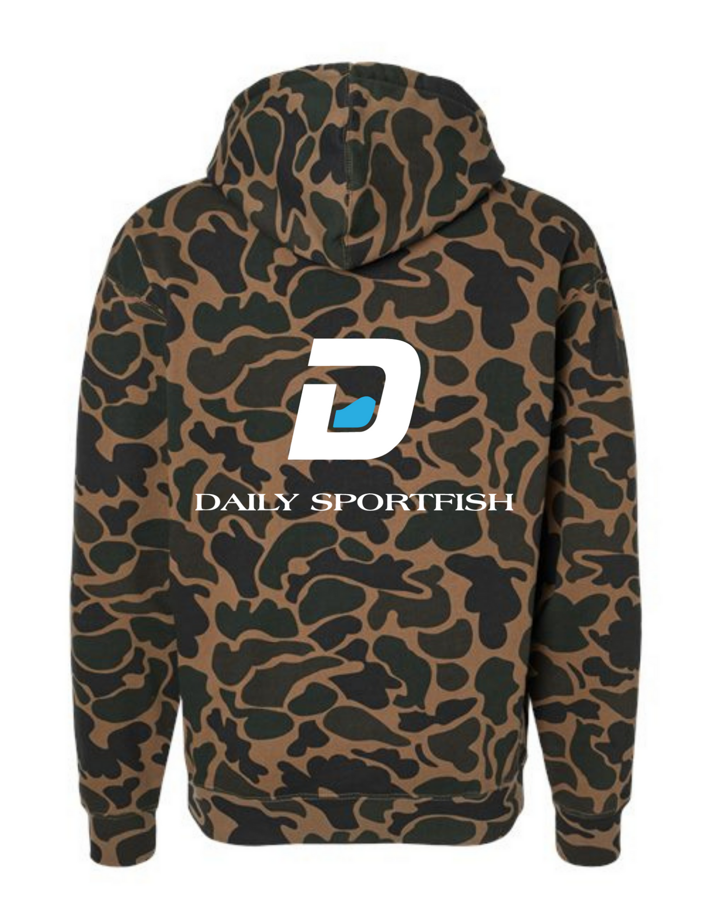 Daily Sportfish Camo Hoodie